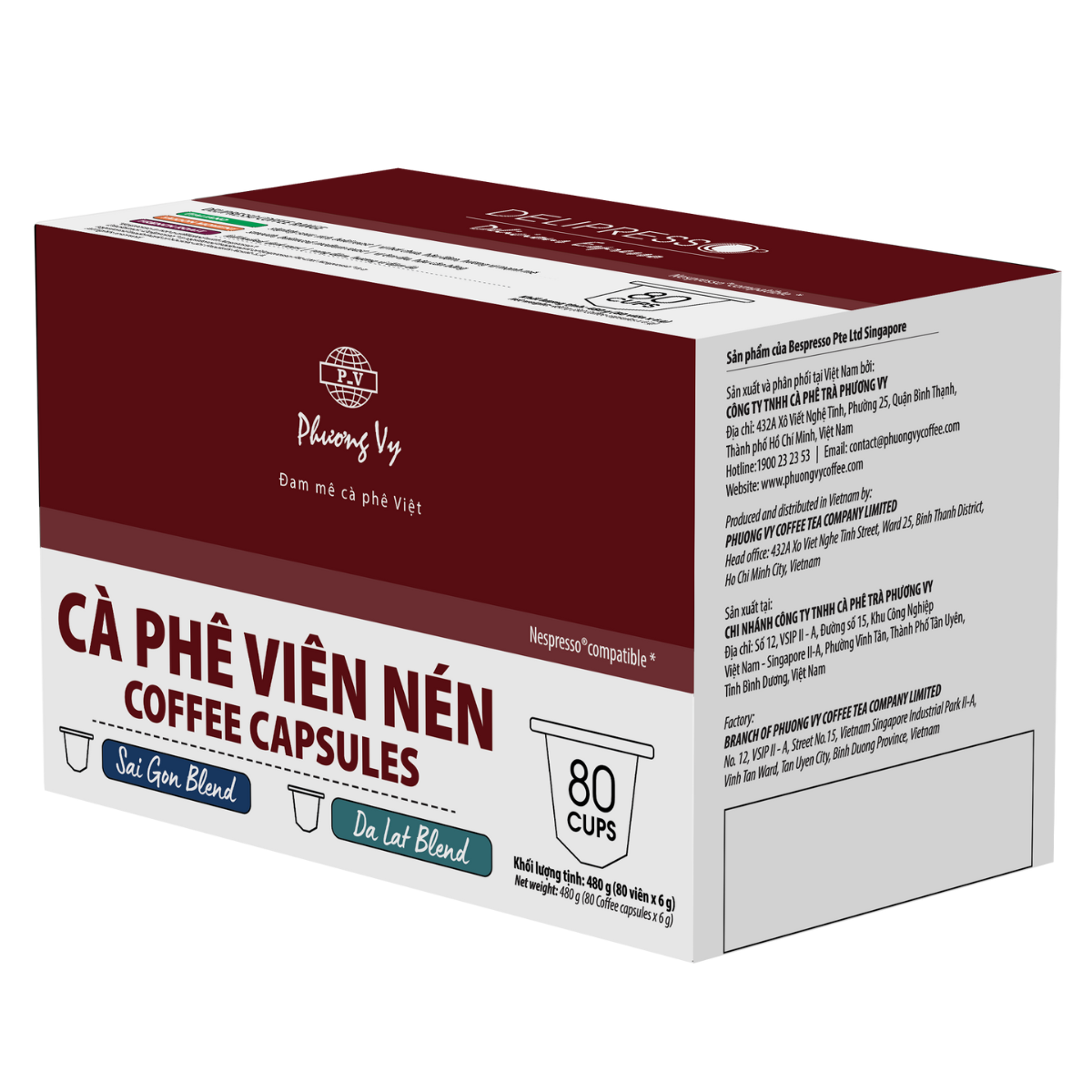 coffee capsules 80 VIEN