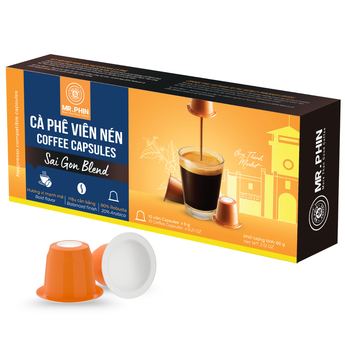 coffee capsules - saigon blend