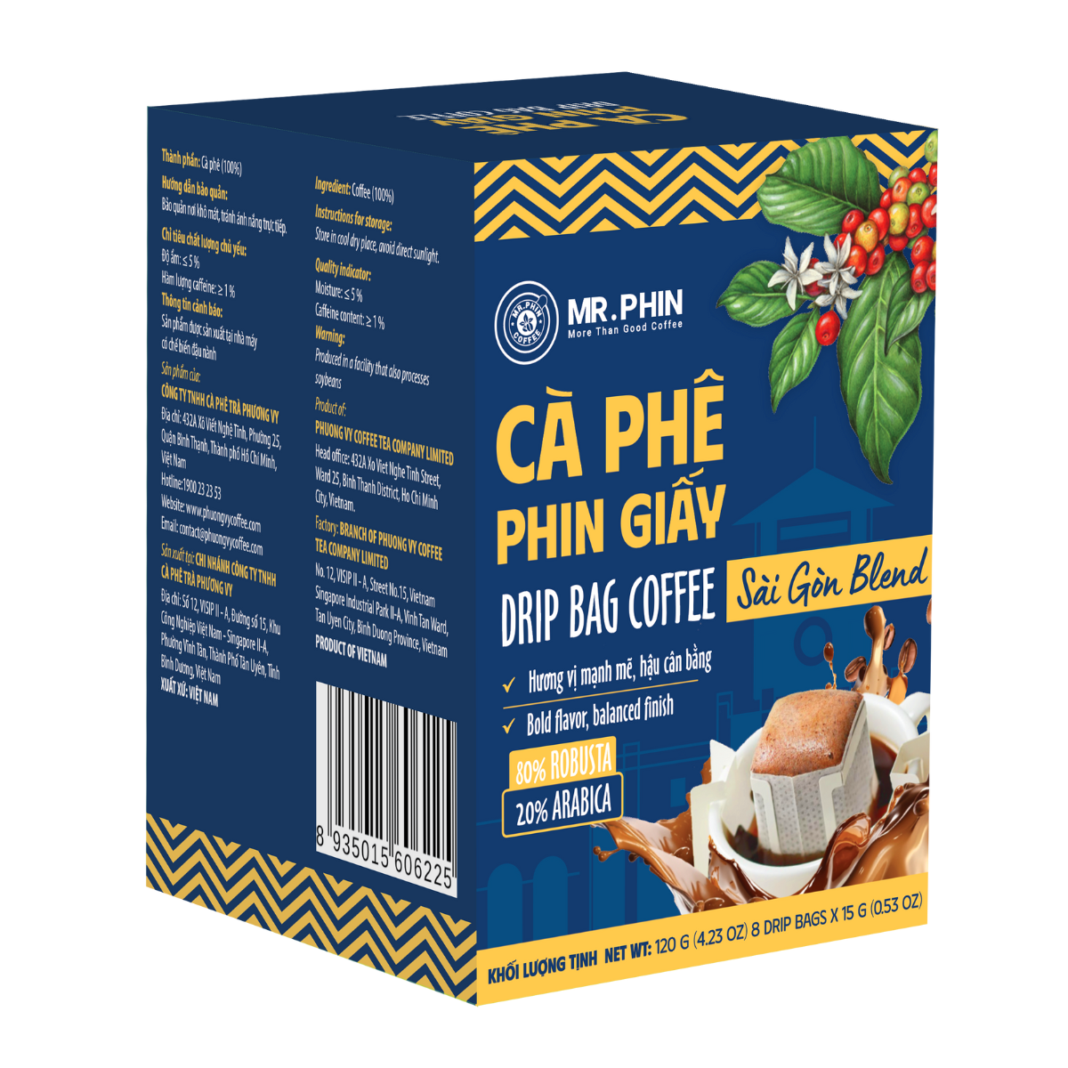 drip bag coffee - sai gon blend